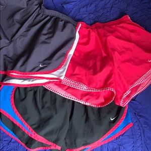 Set of 3 Nike Shorts